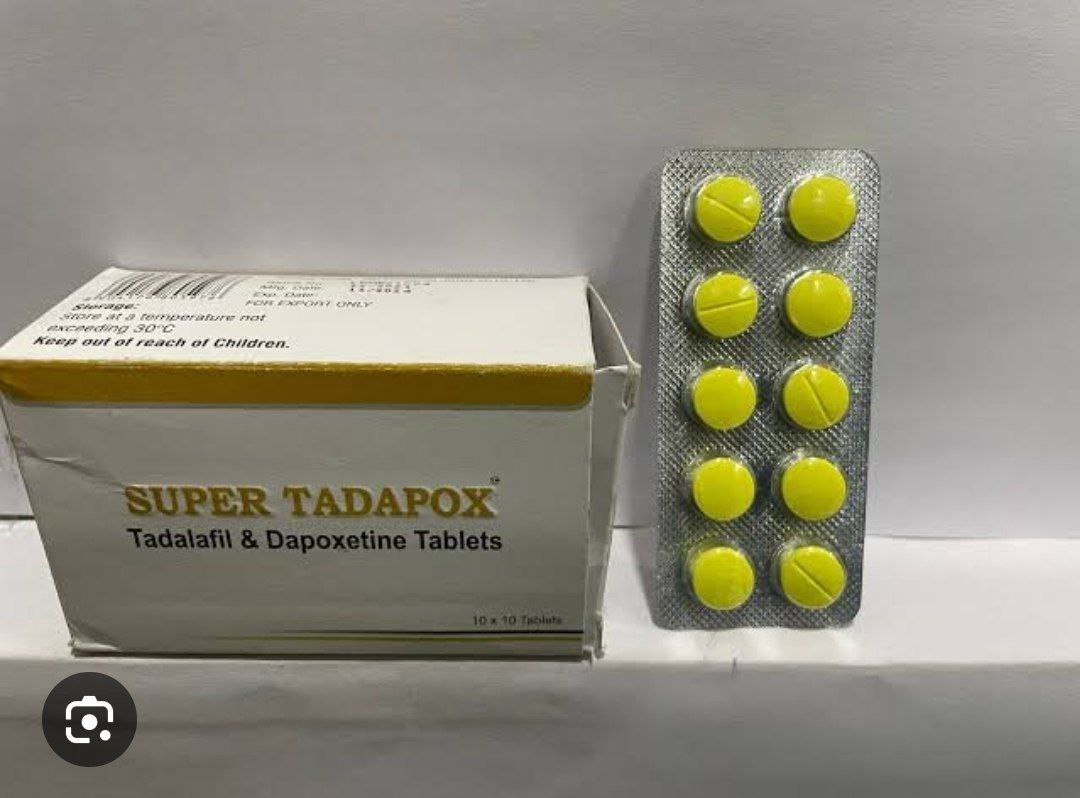 Super Tadapox (Tadalafil/dapoxetine)