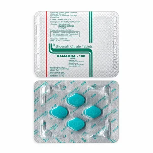 Kamagra Gold 100 mg, sildenafil - blister z tabletkami