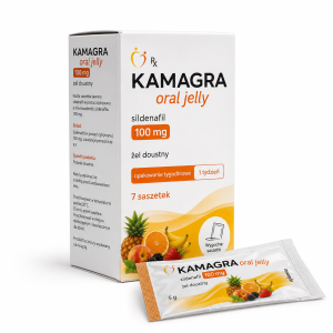 Kamagra Oral Jelly 100 mg - opakowanie i saszetka