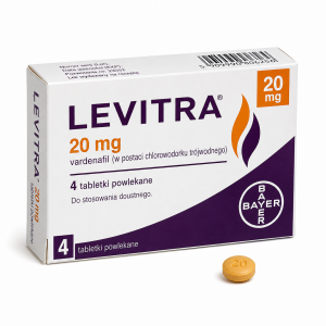 Levitra 20 mg (wardenafil) - opakowanie 4 tabletki