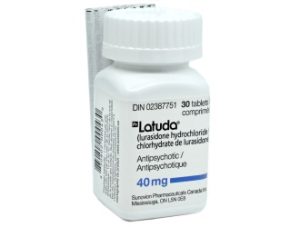 Latuda (Lurasidone) product photo