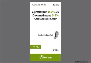 Ciprodex (Ciprofloxacin/Dexamethasone) product photo