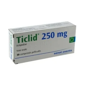 Ticlid (Ticlopidine) product photo