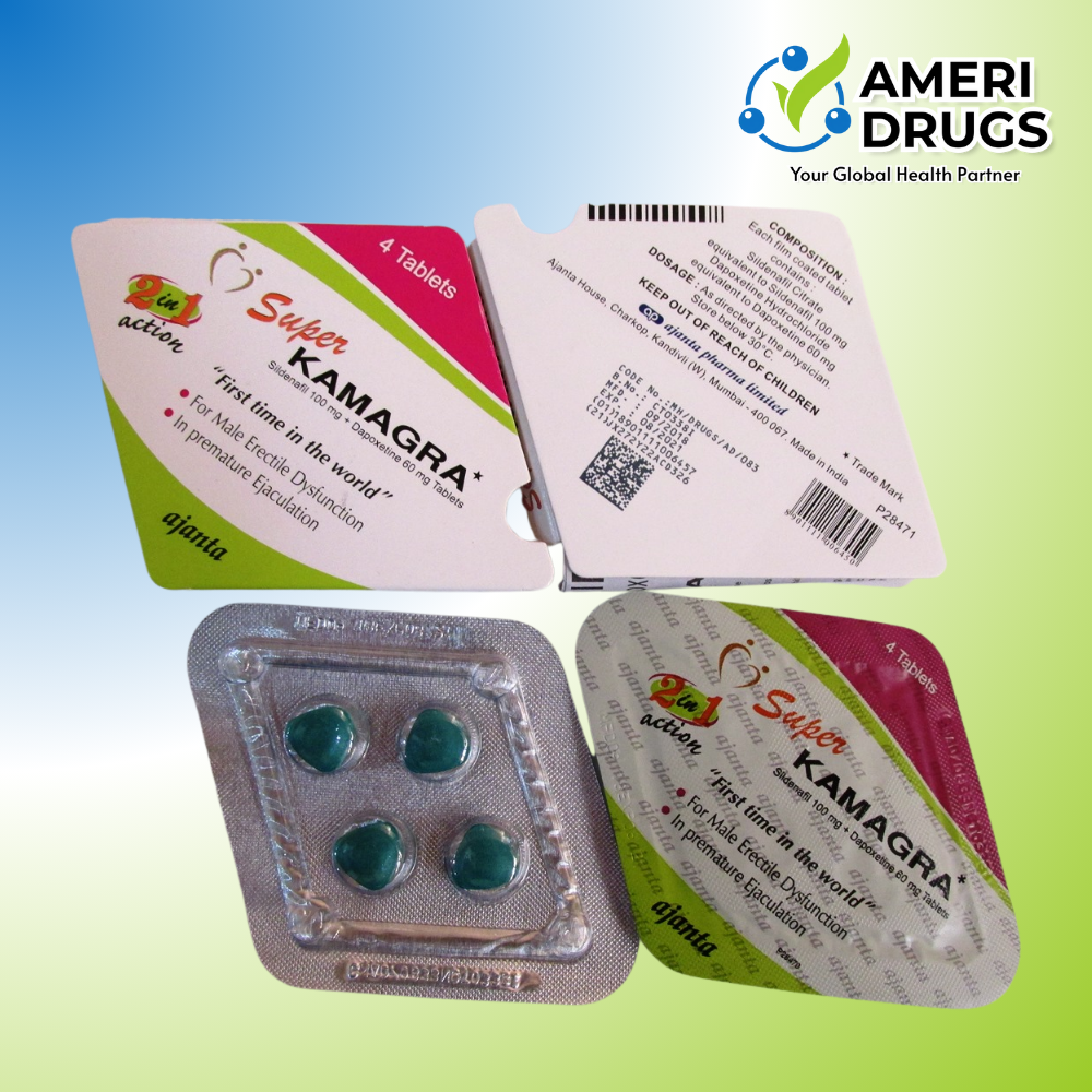 Super Kamagra (Sildenafil with Dapoxetine) product photo